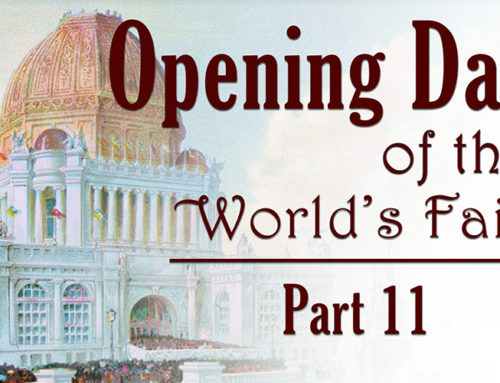 Opening Day, Part 11: The Banquet of Nations