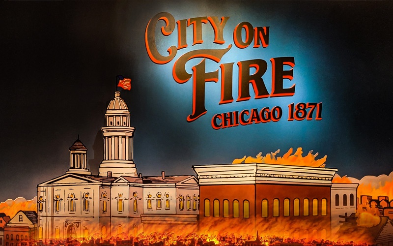 Doomed History (Set 2): City on Fire! : The Great Chicago Fire