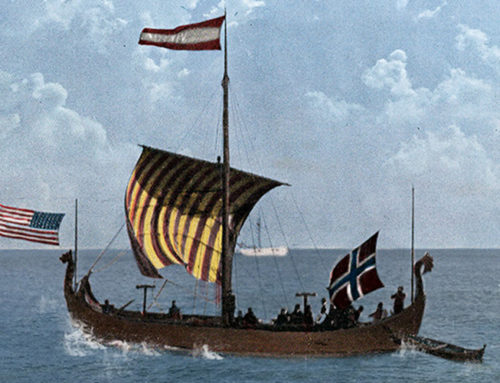 1893 Viking Ship featured on “Backstory with Larry Potash”