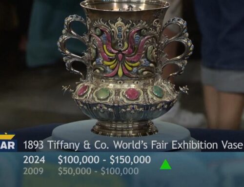 “It’s Ugly.” But worth $150,000! Tiffany Love Cup from 1893 World’s Fair Featured on “Antiques Roadshow”