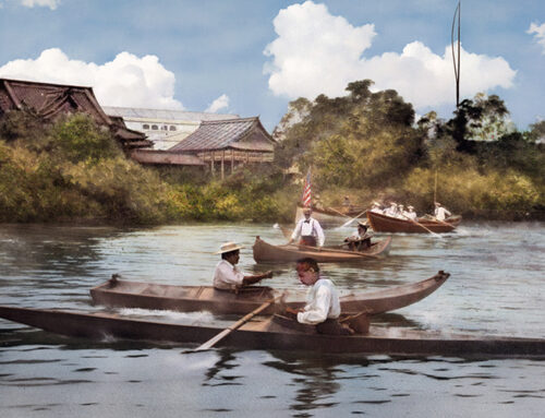 175. Picturesque World’s Fair – Canoes on Transportation Day
