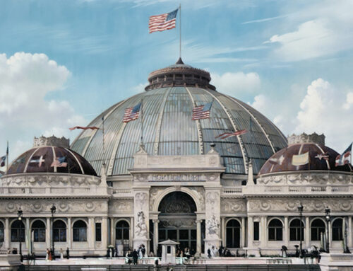 183. Picturesque World’s Fair – Main Structure and Dome of the Horticulture Building