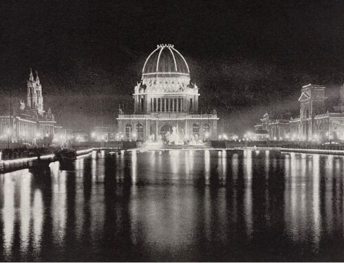 A nightly scene of fairy-like loveliness: Illumination of the 1893 White City